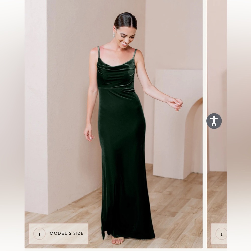 Revelry Emerald “Skye” Dress